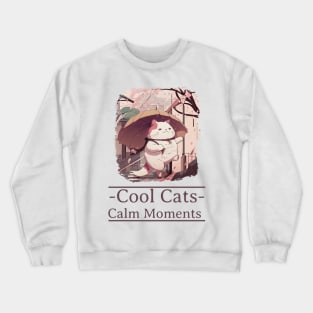 Cool Cats Calm Moments Crewneck Sweatshirt